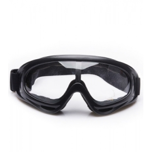 Black SWAT Googles - Police Costume Glasses